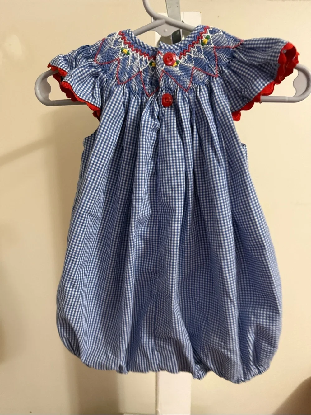 Remember Nguyen Smocked Bubble Romper